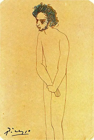 Portrait of Nude Casagemas Pablo Picasso